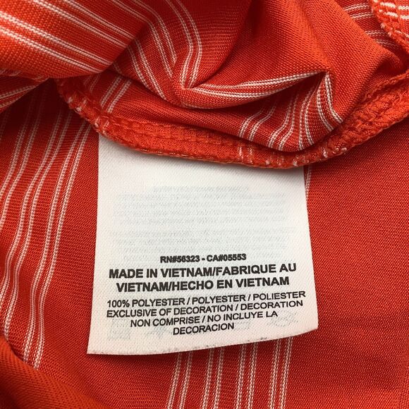Nike Golf Tour Performance Mens Short Sleeve Golf Polo Orange Size Medium - Picture 6 of 7
